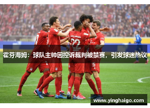 霍芬海姆：球队主帅因控诉裁判被禁赛，引发球迷热议